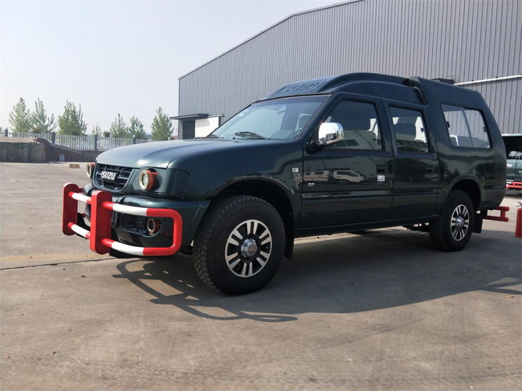 防爆式无轨胶轮皮卡指挥车