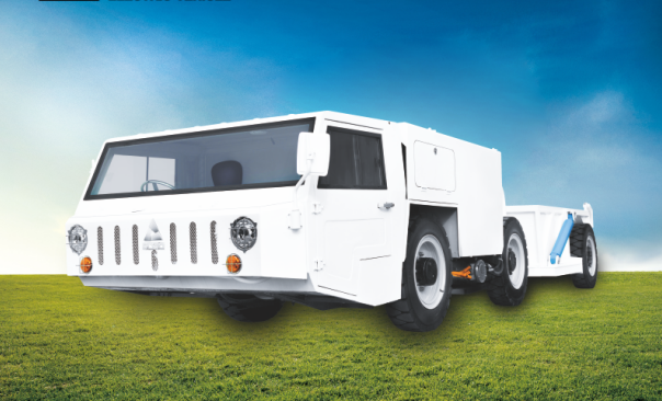 防爆电动铰接式材料车